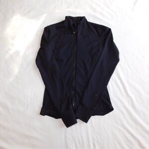 Women’s black athletic zip up